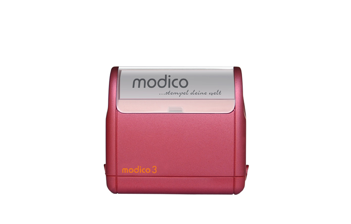 modico 3 (49 x 15mm)  rotes Gehäuse