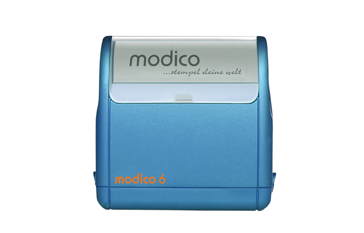 modico 6 (63 x 33mm)  blaues Gehäuse