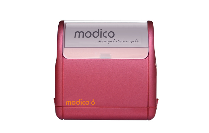 modico 6 (63 x 33mm)  rotes Gehäuse
