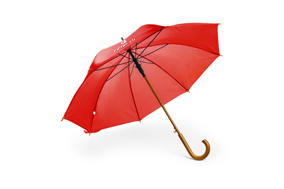 Regenschirme mit Holzgriff